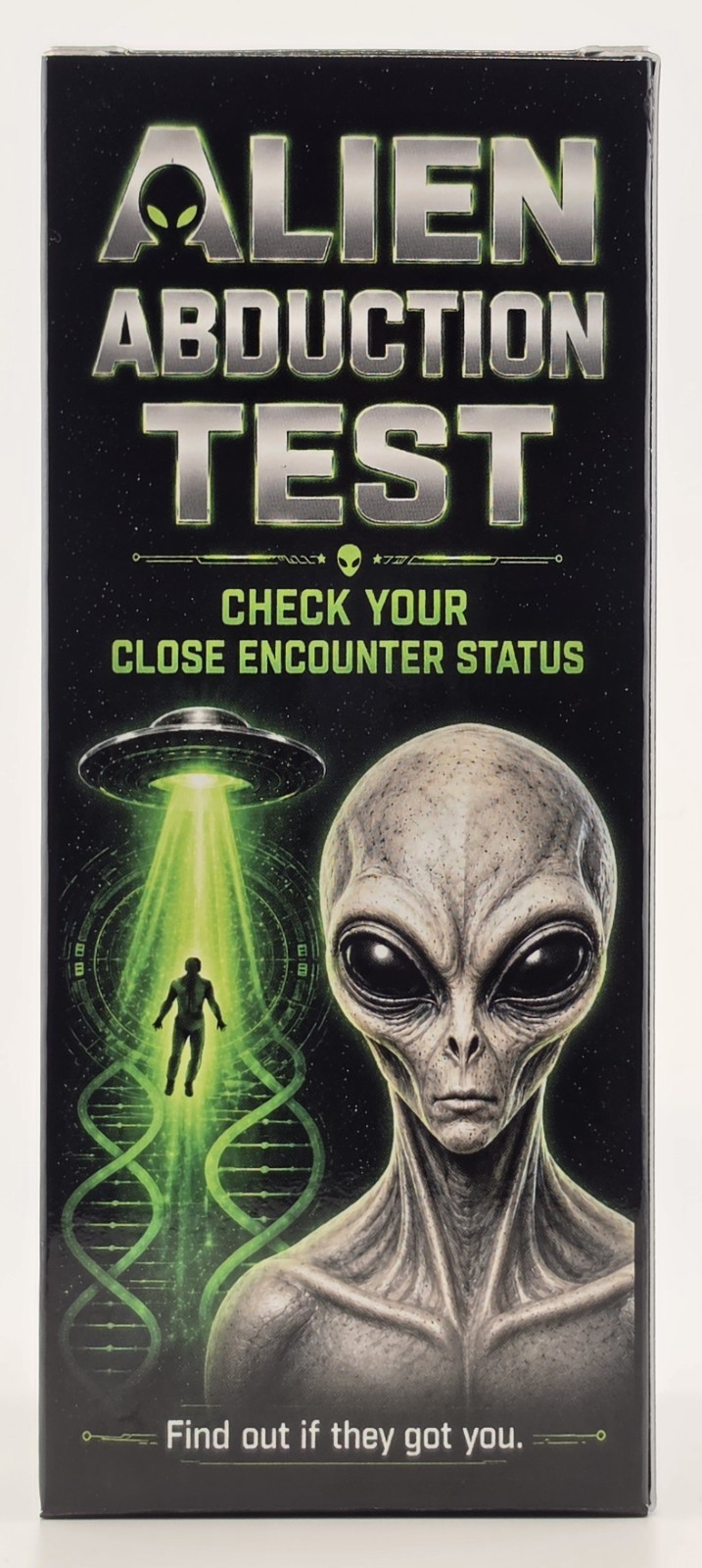 Alien Abduction Test Kit – Another birthday gift card? Do better Best Gag Gift