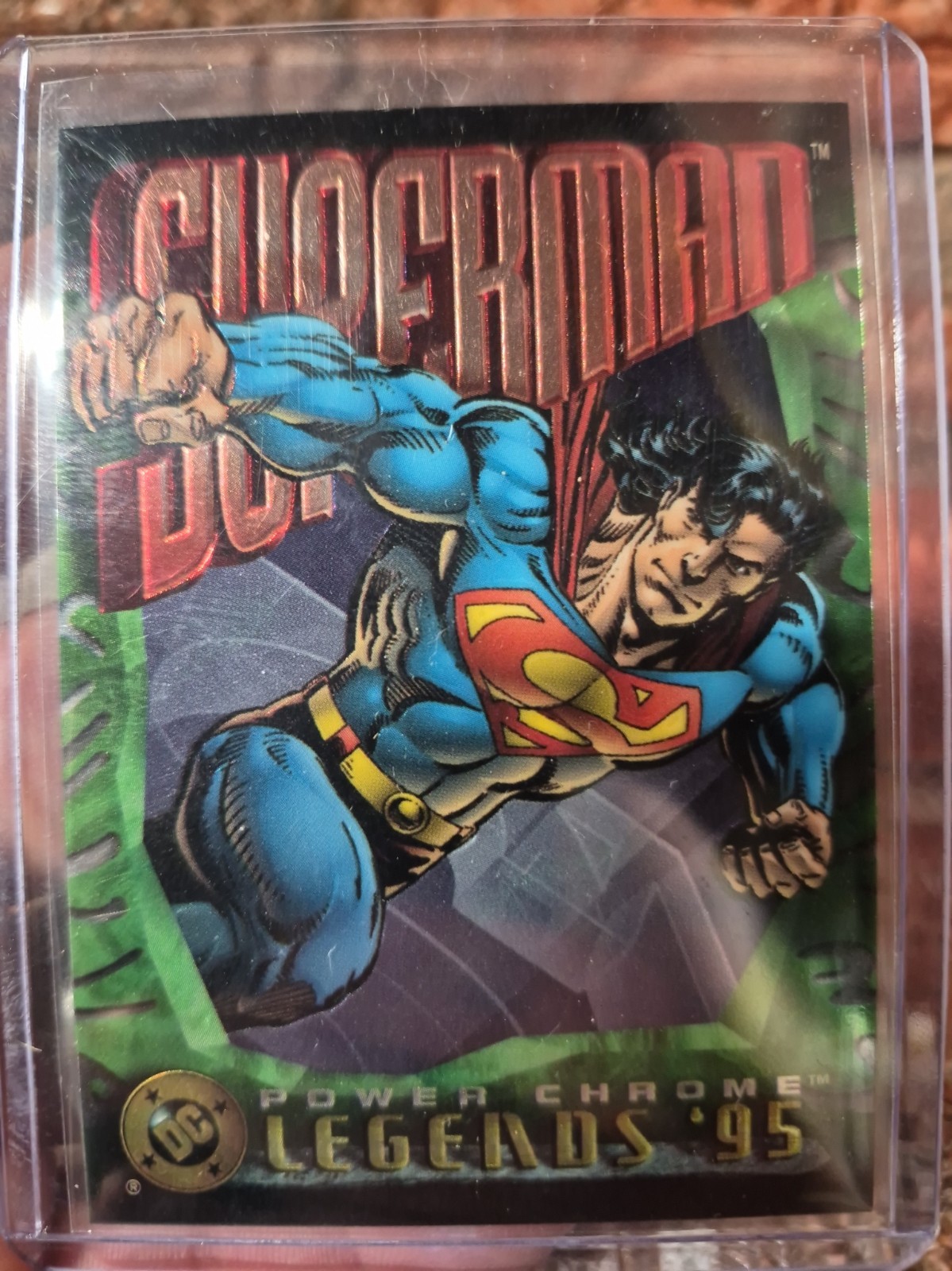 Superman Power Chrome DC Legends 1995 Prototype