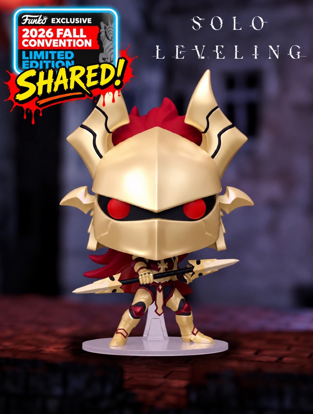 Funko POP Esil Radiru Masked Solo Leveling NYCC 2026 Shared Exclusive Presale