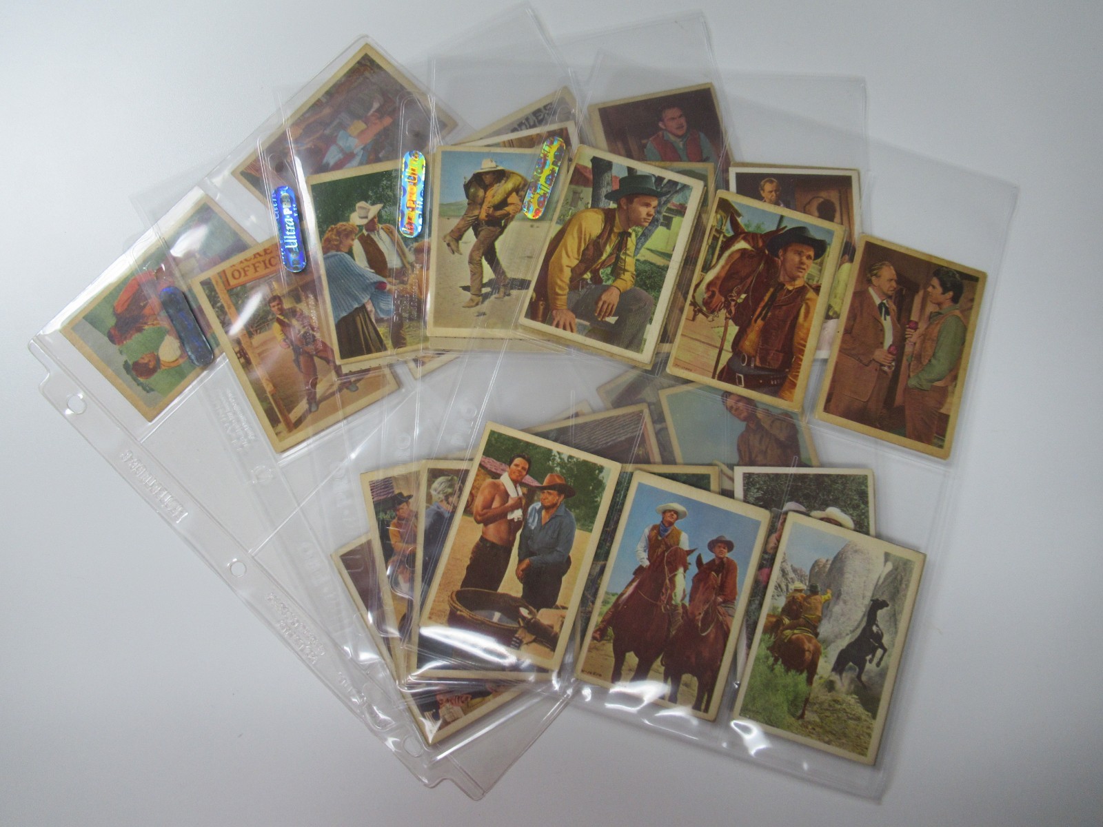 1959 Parkhurst Texas John Slaughter Complete Set of 50 Cards - Mid Grade