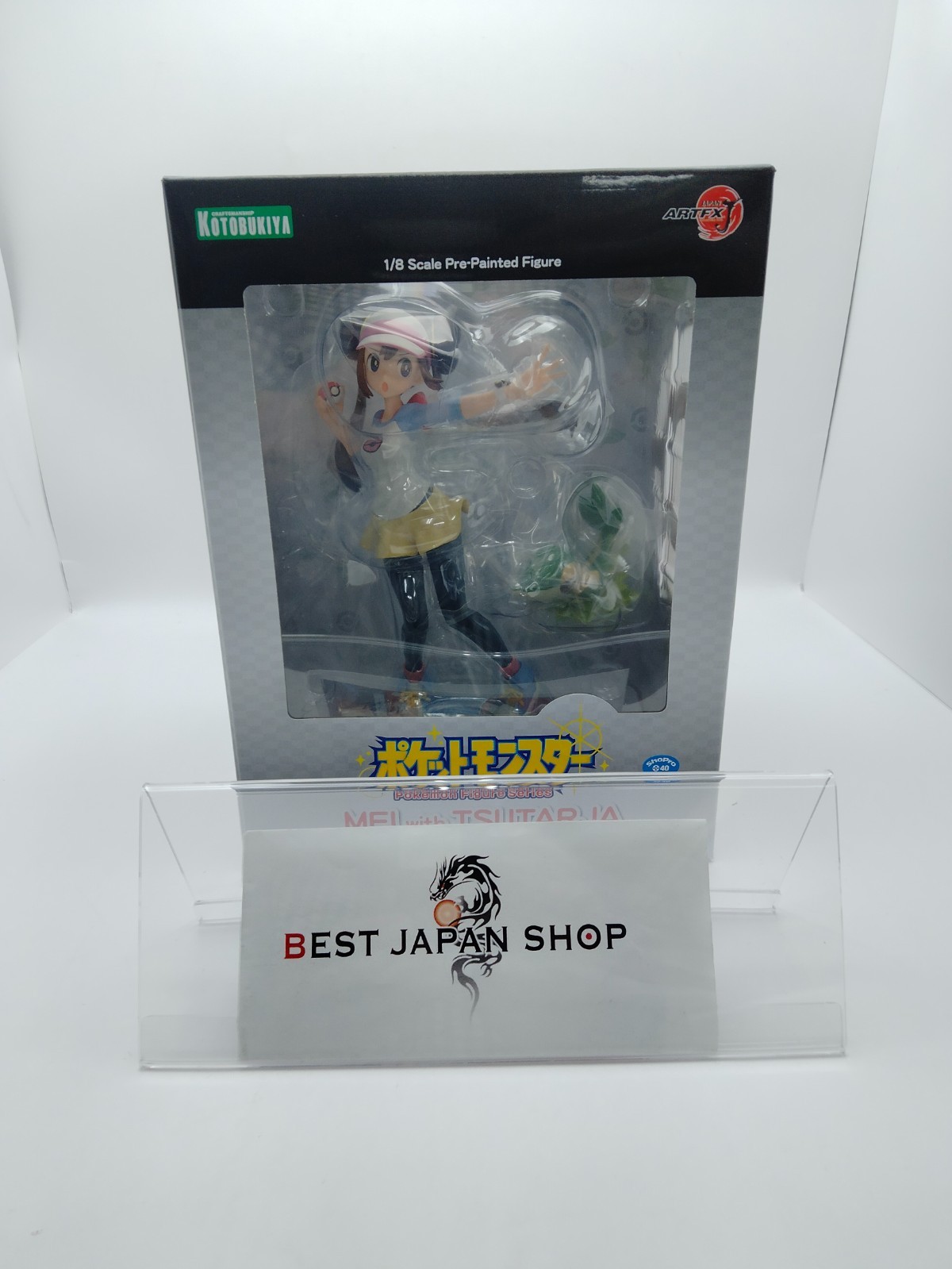 Kotobukiya ARTFX J Mei with Tutaja Pokemon Rosa with Snivy Figure Japan NEW