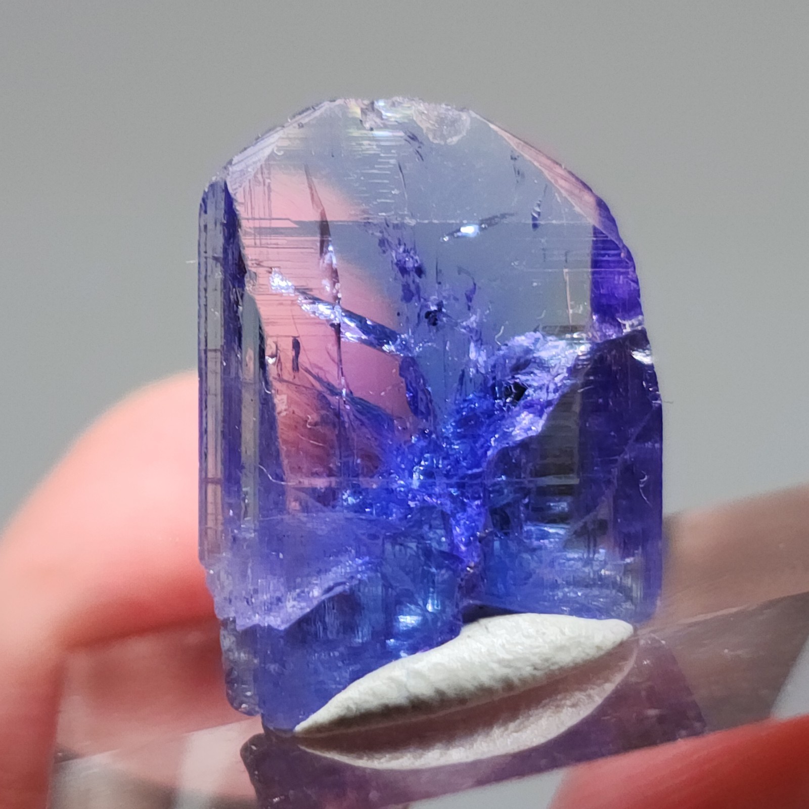 Exceptionally Stunning Tanzanite Crystal, 2cm, 12.80ct, US Seller