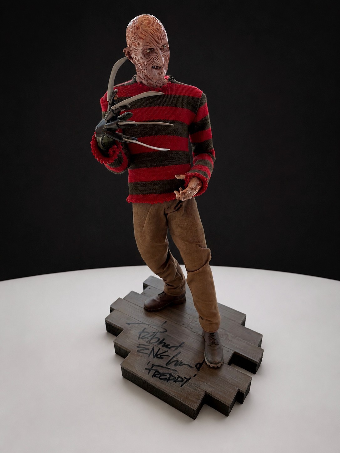 Sideshow Freddy VS Jason 1:4 Statue 2005 - SIGNED Robert Englund Official COA