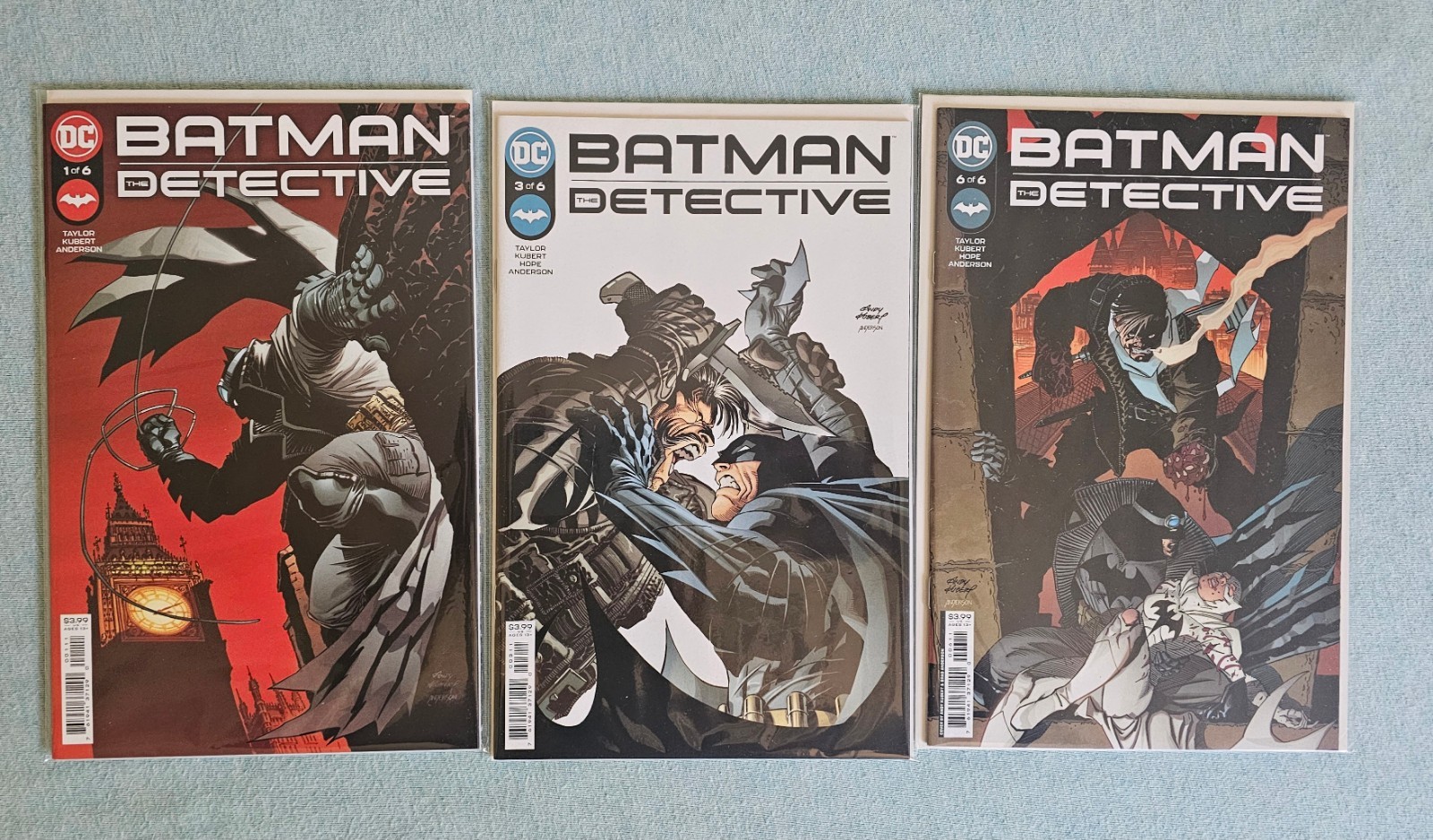 BATMAN: THE DETECTIVE # 1-6 FULL RUN