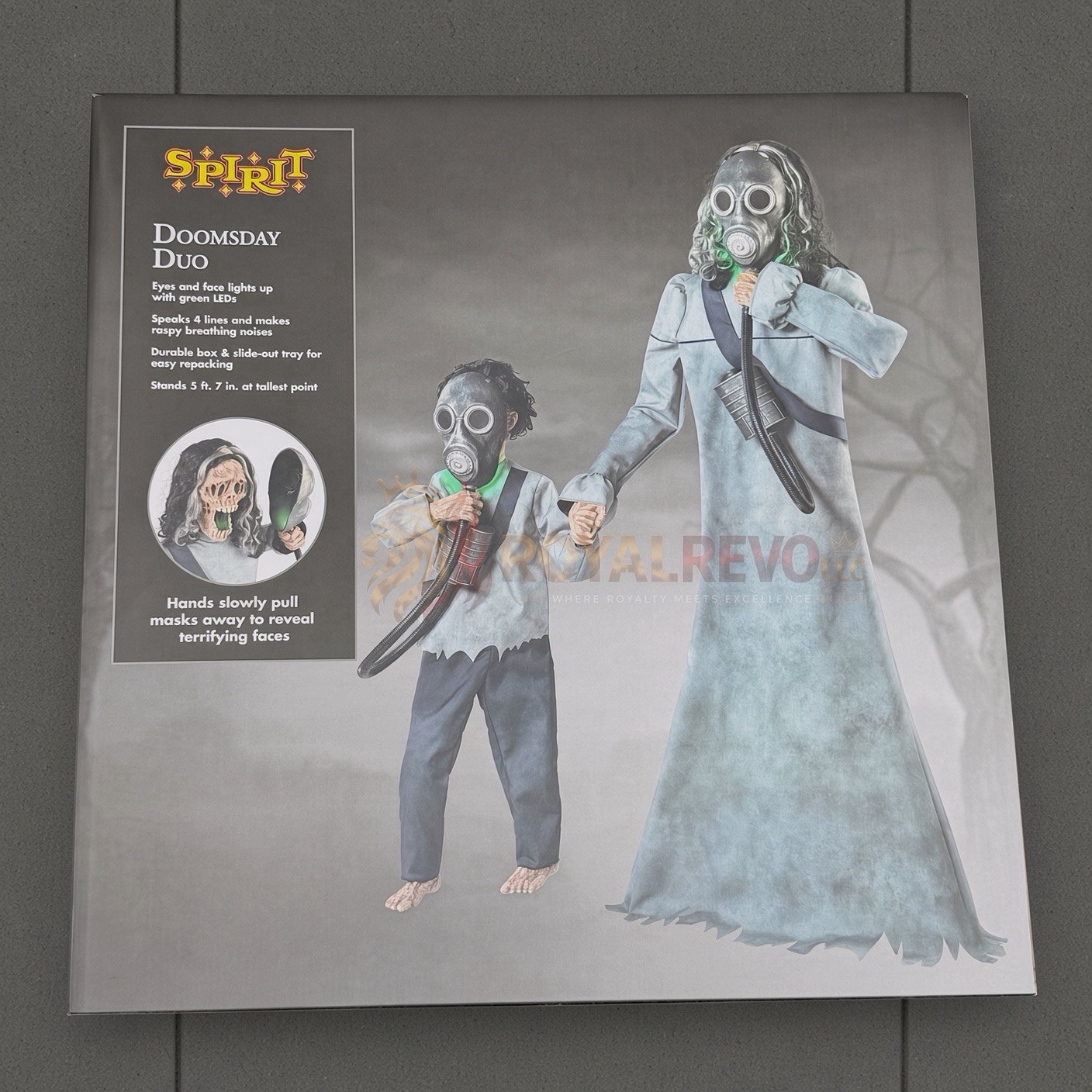 05020623 Spirit Halloween 2026 5 Ft 7 In Doomsday Duo Animatronic Prop