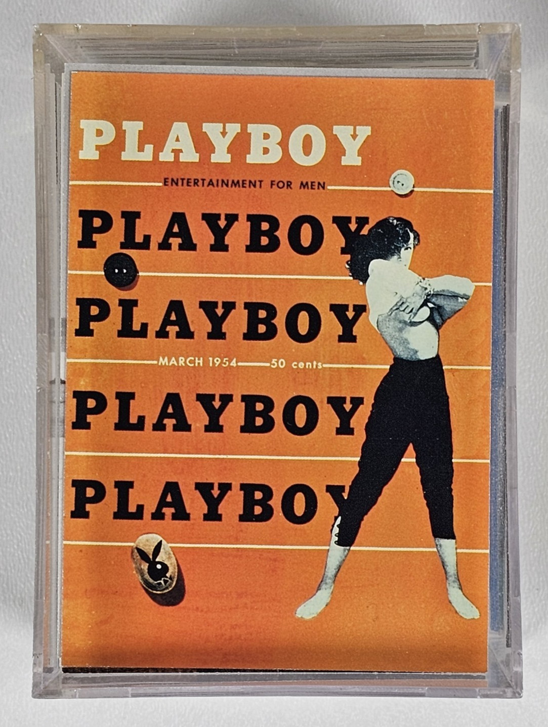 1995 PLAYBOY MARCH CENTERFOLD SPORTS TIME TRADING CARD SET+1-6PR+3CHECKLIST M/NM