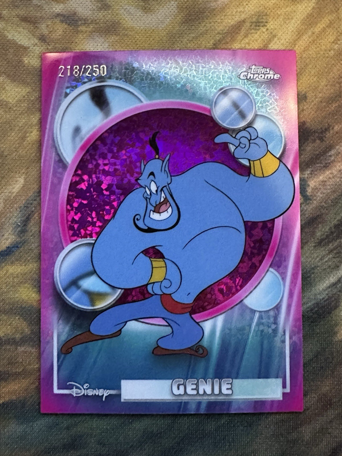 2025-26 Topps Chrome Disney Genie Pink Mini Diamond 218/250 #83