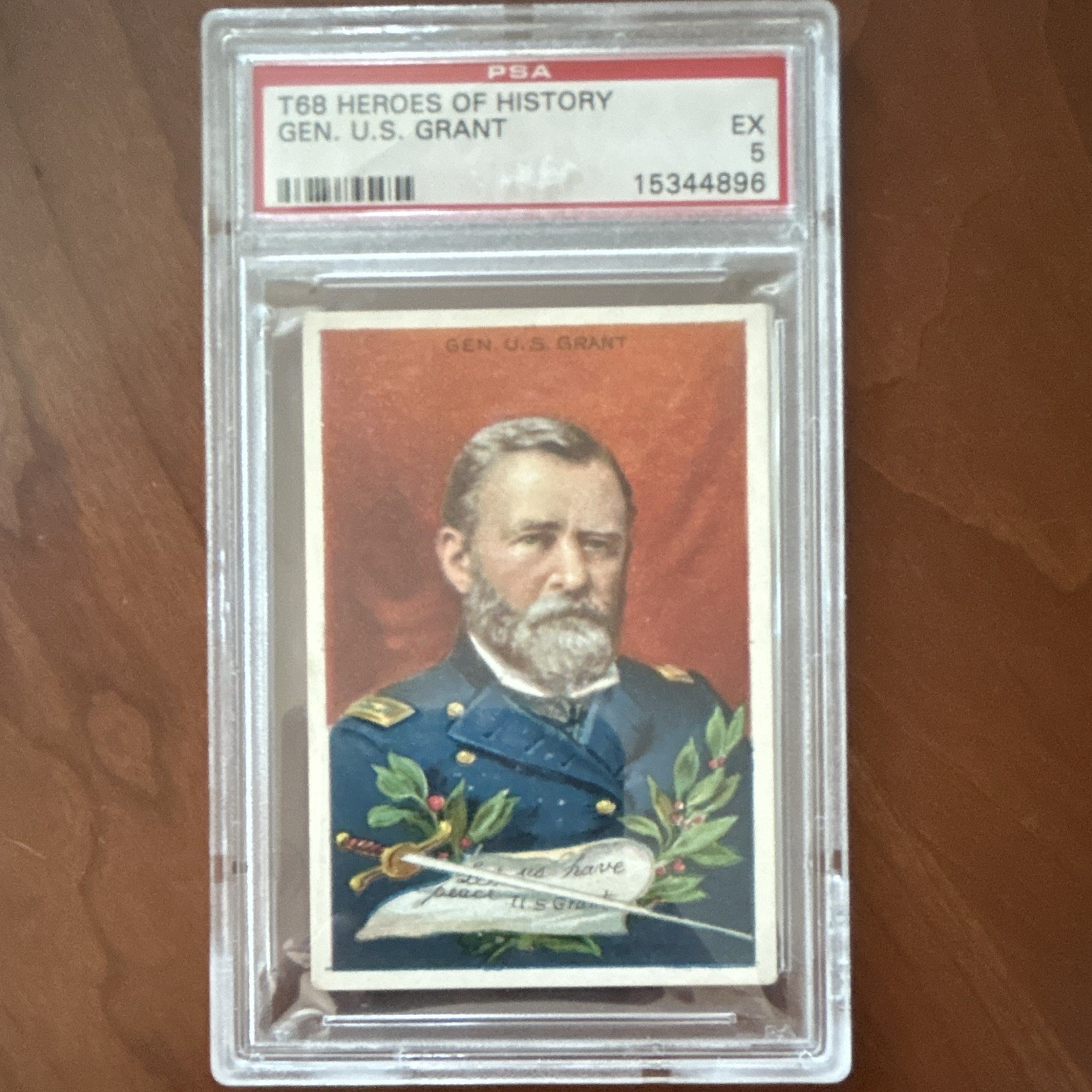 Royal Bengals T68 Heroes of History 1889 Gen. U.S. Grant Non-Sport Card