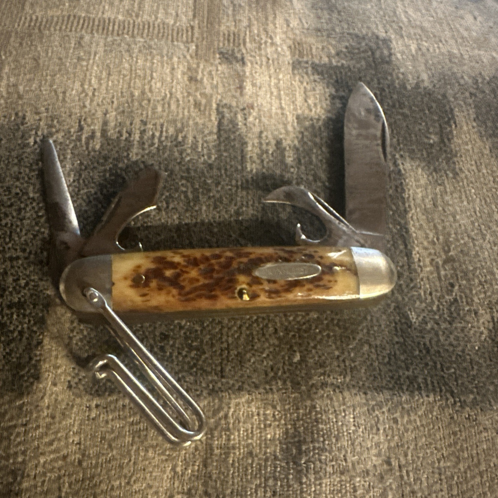  Vintage Sears Craftsman Camp Scout Utility Pocket Knife 