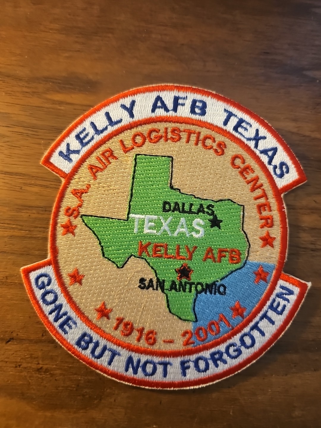 KELLY AIR FORCE BASE, TEXAS, S.A. AIR LOGISTICS CENTER, 1916-2001   Y