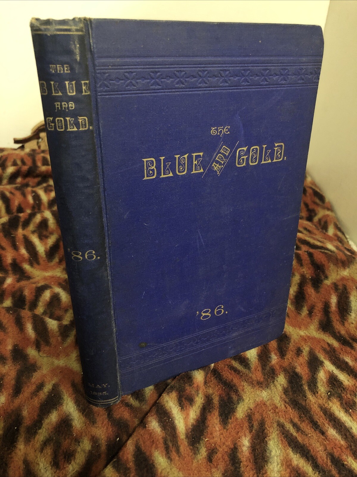 University Of California The Blue And Gold 1886 Year Book Very Good