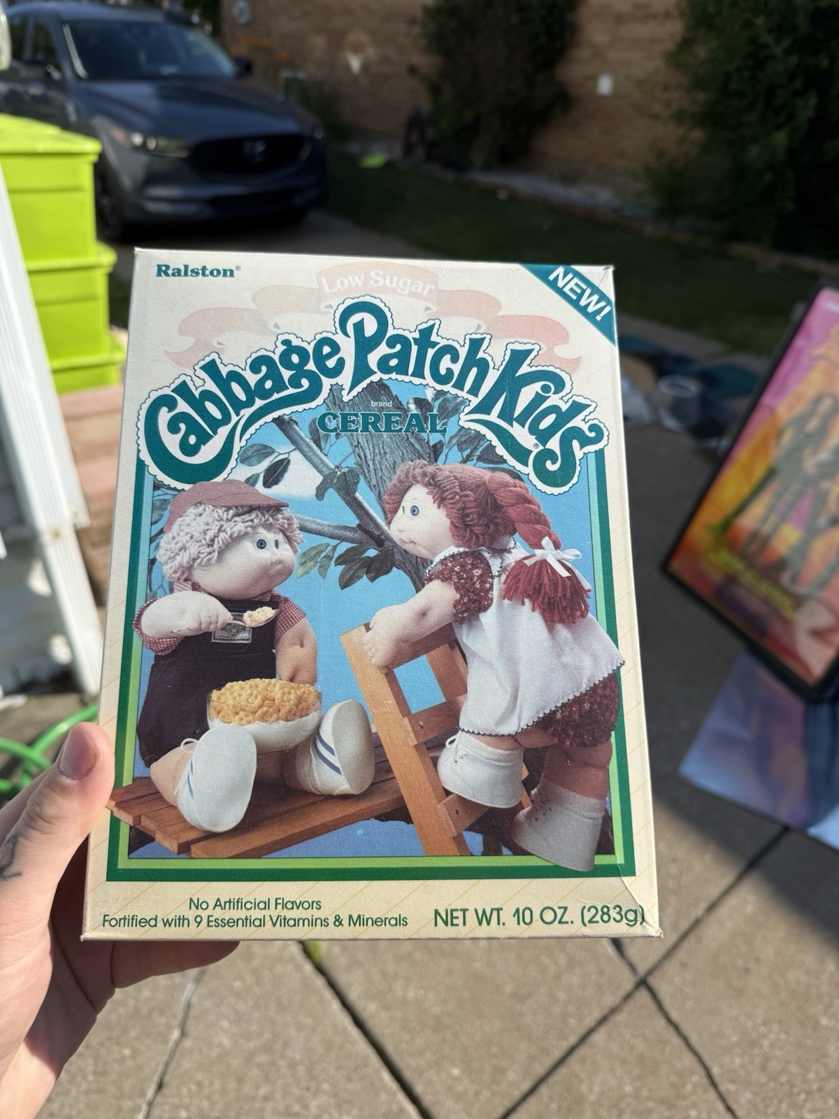 Cabbage Patch Kids Cereal Box Rare 1985 80s Ralston Nostalgia