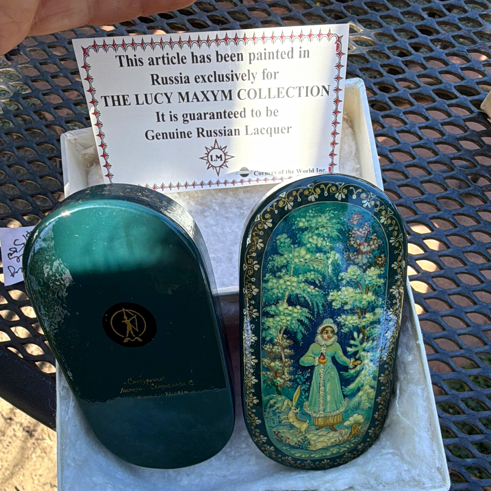 VTG Russian Lacquer Box \