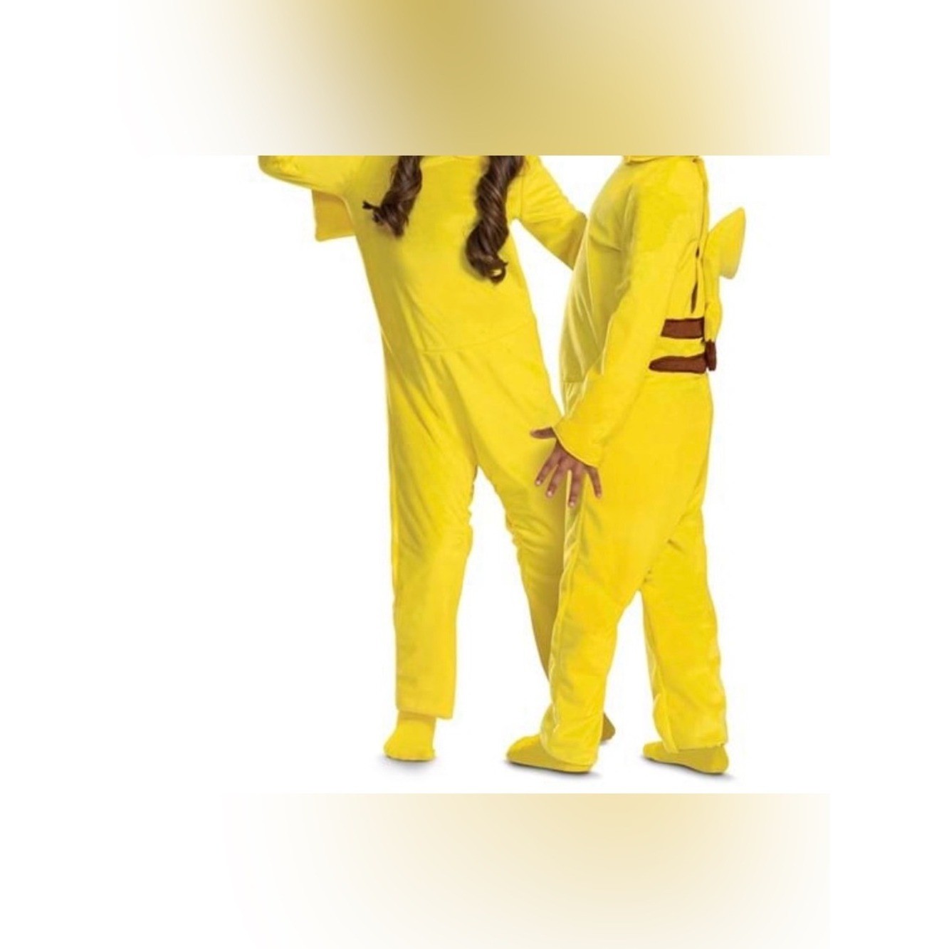 Pokémon Pikachu Yellow Child Costume Jumpsuit