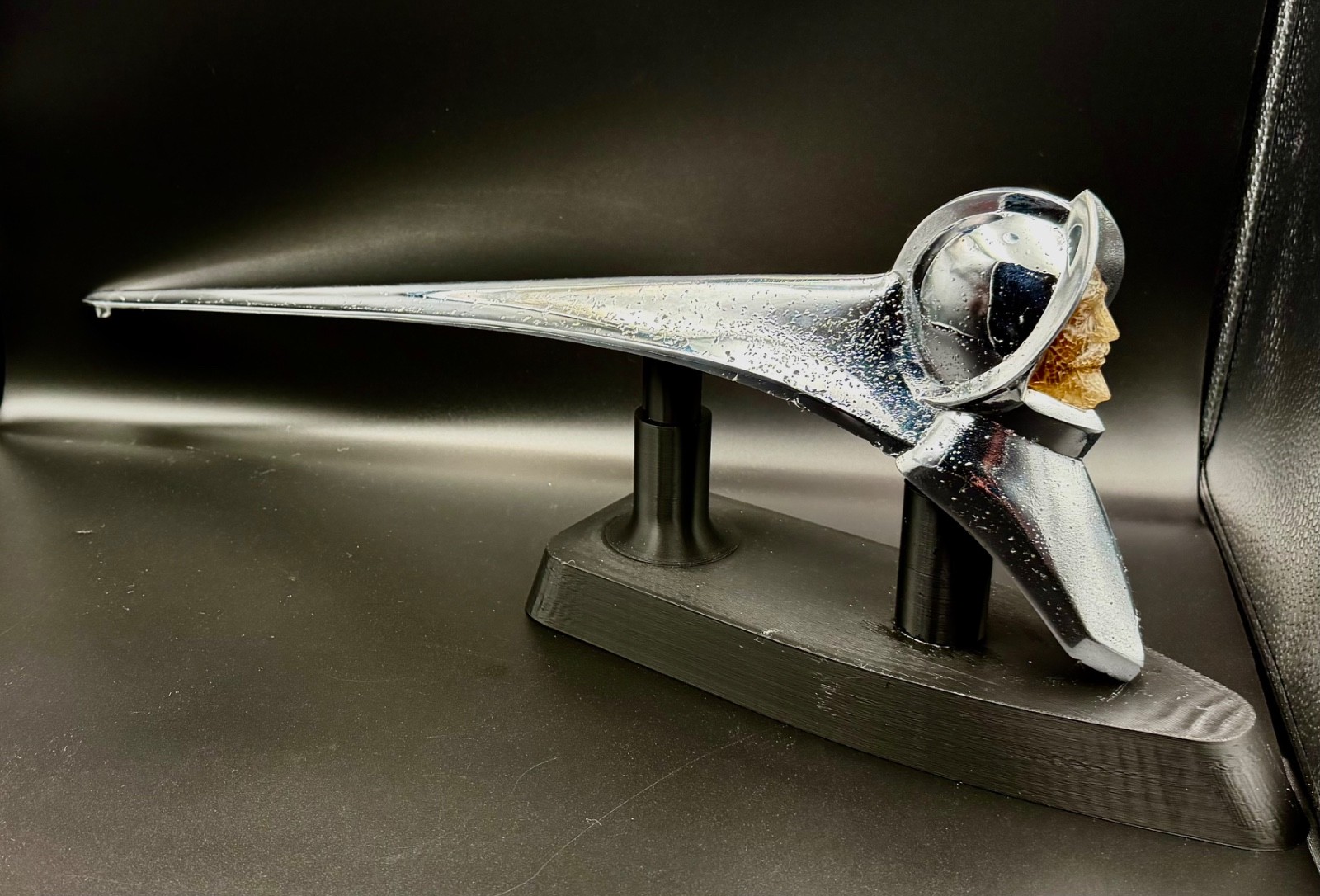 1951 Early 1952 DeSoto Hood Ornament Lighted Hernando Custom Deluxe S15