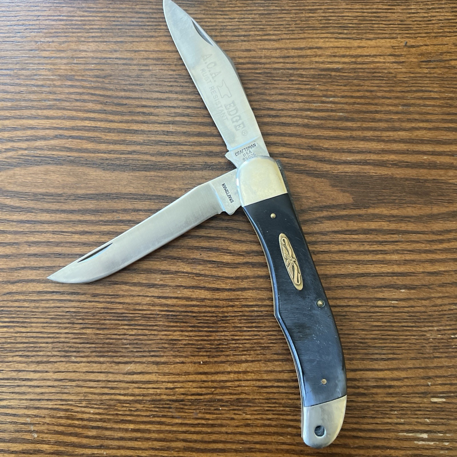 VINTAGE CRAFTSMAN 95026 FOLDING HUNTER  KNIFE / SEND OFFERS