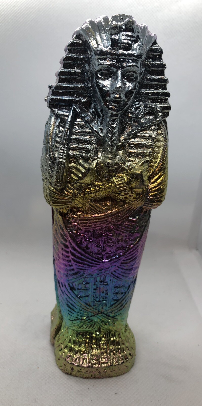 Bismuth Crystal rainbow Pharaoh/Sarcophagus