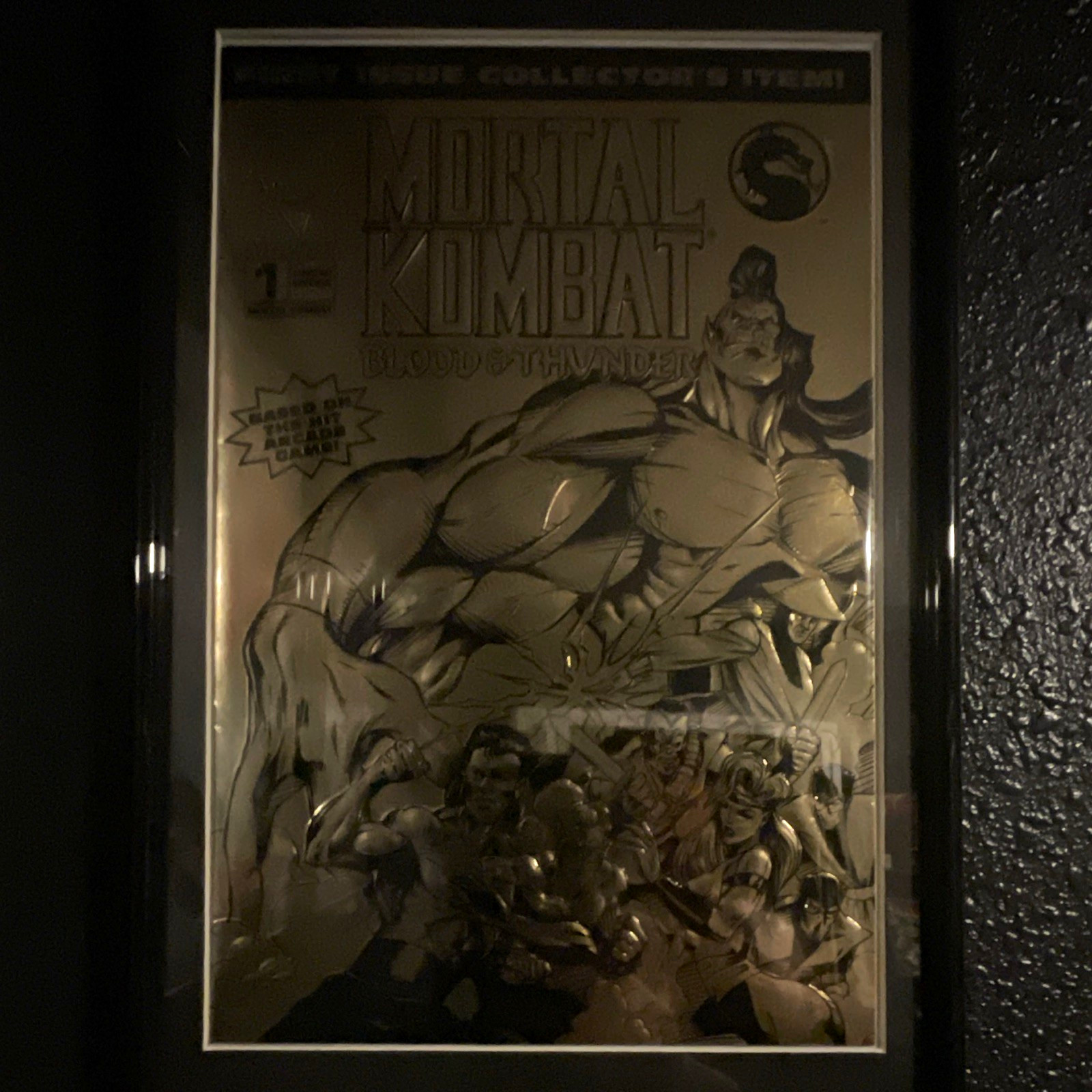 Mortal Kombat Collector\'s Item Framed Poster Wall Art Print