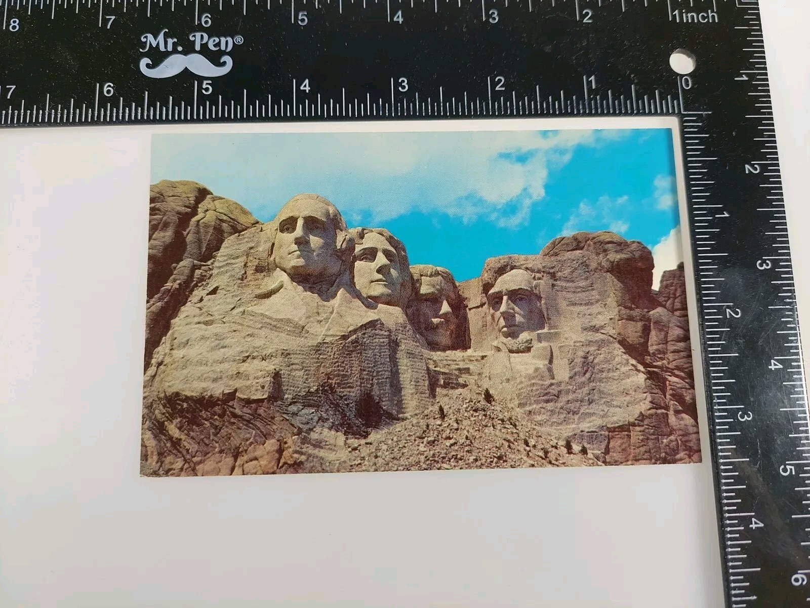 Postcard - Mt. Rushmore National Monument - Black Hills, South Dakota