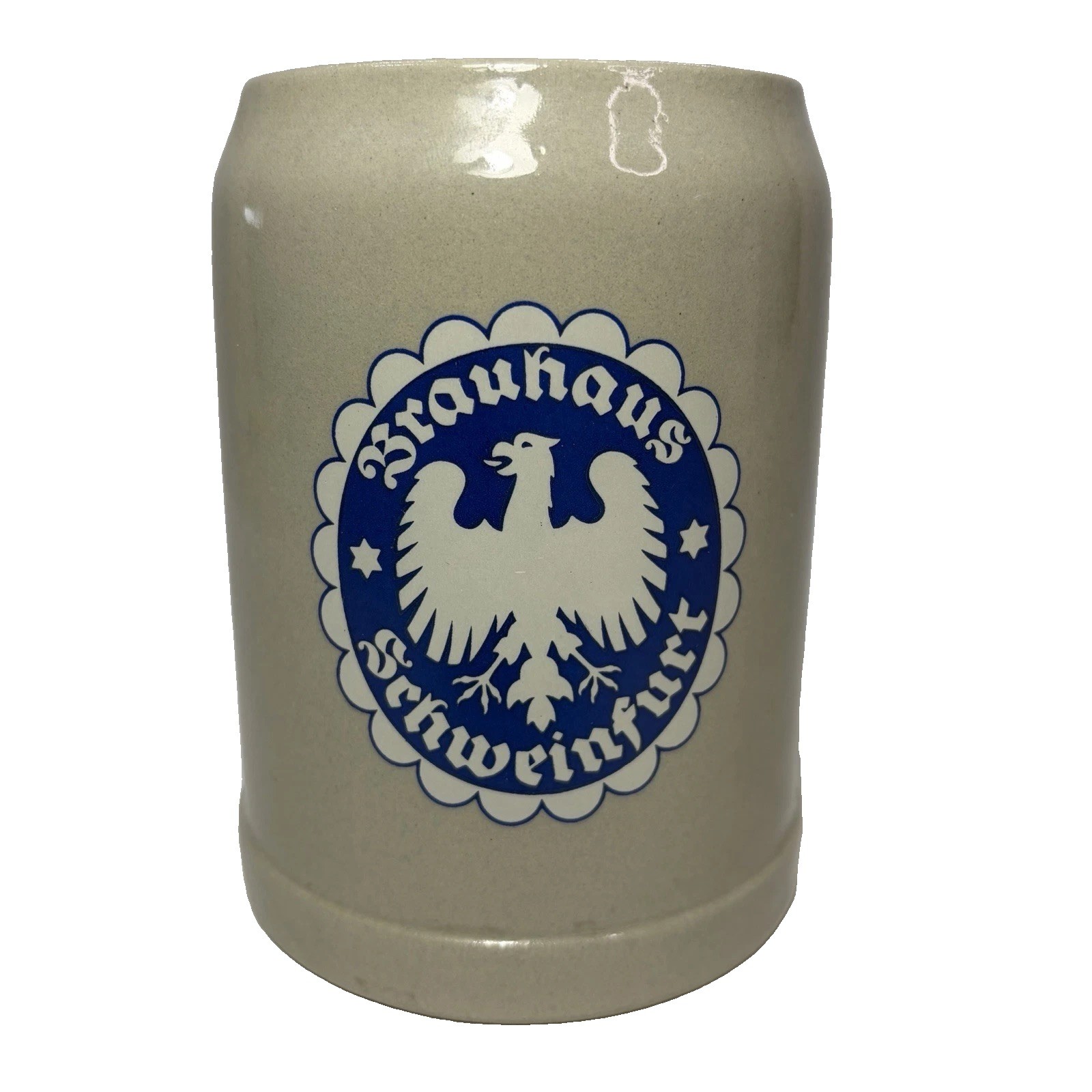 Brauhaus Schweinfurt  German Stoneware Beer Stein 5\
