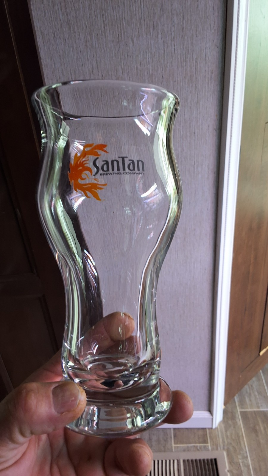 5x SanTan Brewing Company  Beer Glass  RARE ORIGINAL GLASSWARE before lawsuit x5