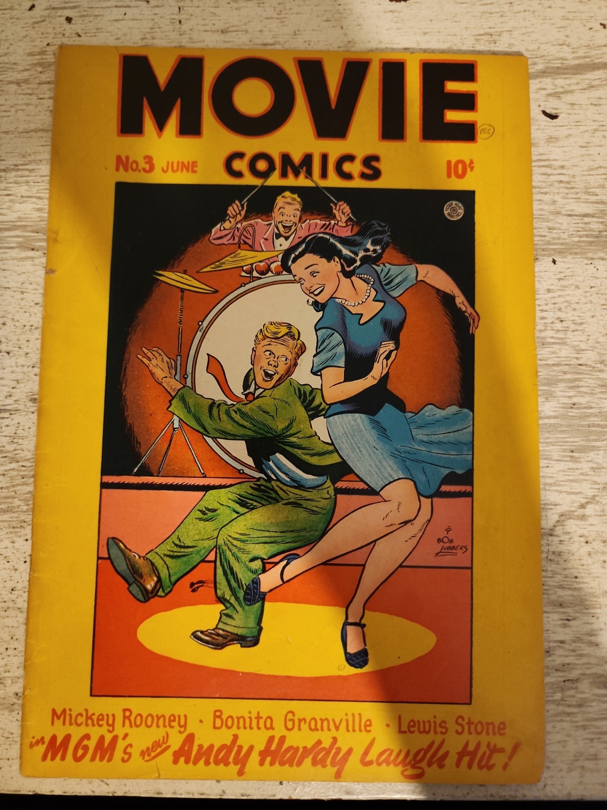 Movie Comics #3 (Fiction House June 1947) VG 