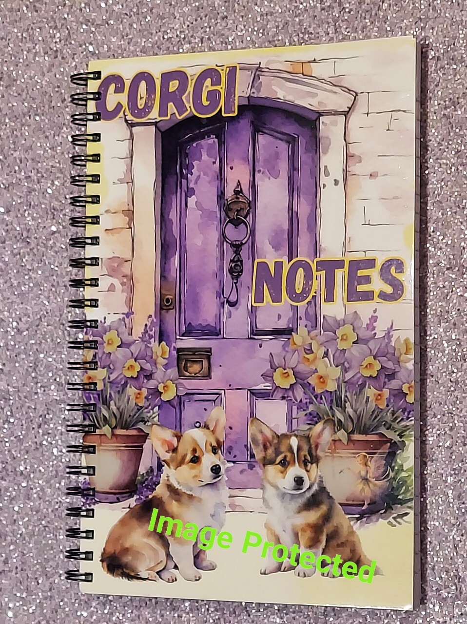 Pembroke Welsh Corgi Puppy Dog Blank Notebook Journal Planner Book Diary New 