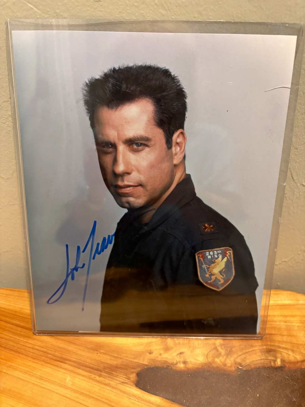 John Travolta Signed Original Autographed Photo, Celebrities,
