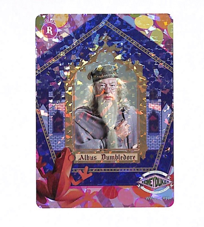 Kayou Harry Potter WW-B01-R11 Albus Dumbledore Chocolate Frog Card