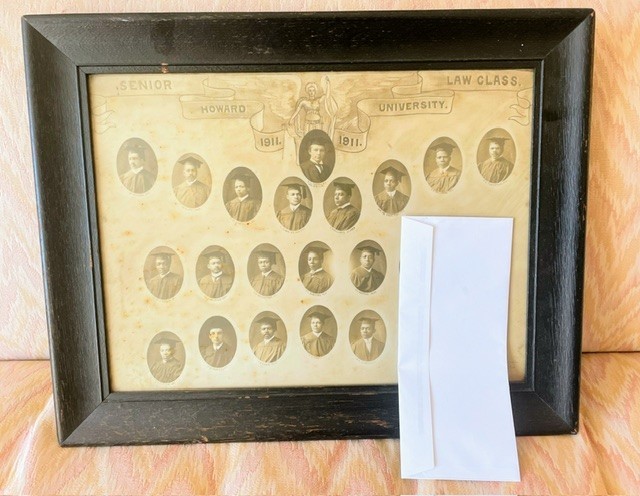 vintage Howard University Law School class of 1911