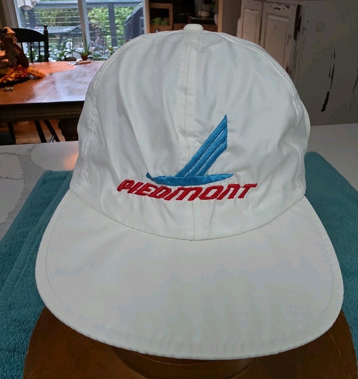 Vtg Piedmont Airlines Hat Cap Waterproof Breathability NOS HIPORA Kolon