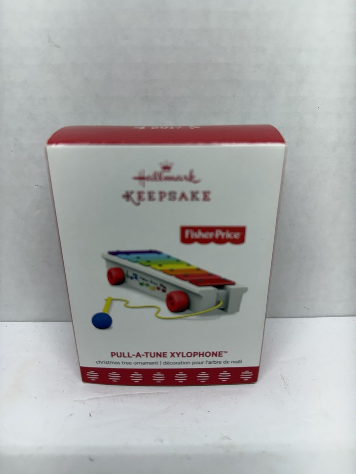 2017 Hallmark Keepsake Fisher Price Pull A Tune Xylophone Ornament Boxed