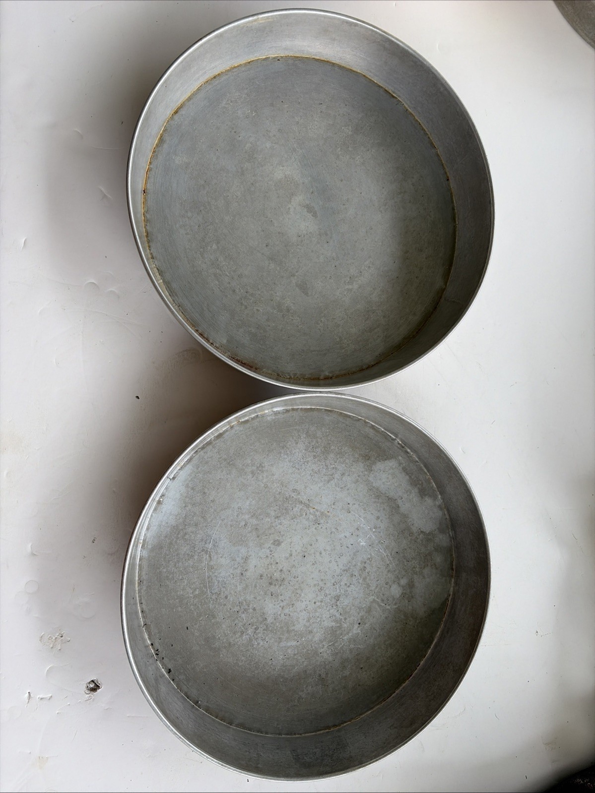 Vintage 2 MIRRO Vitality Aluminum Round Cake Pans  9