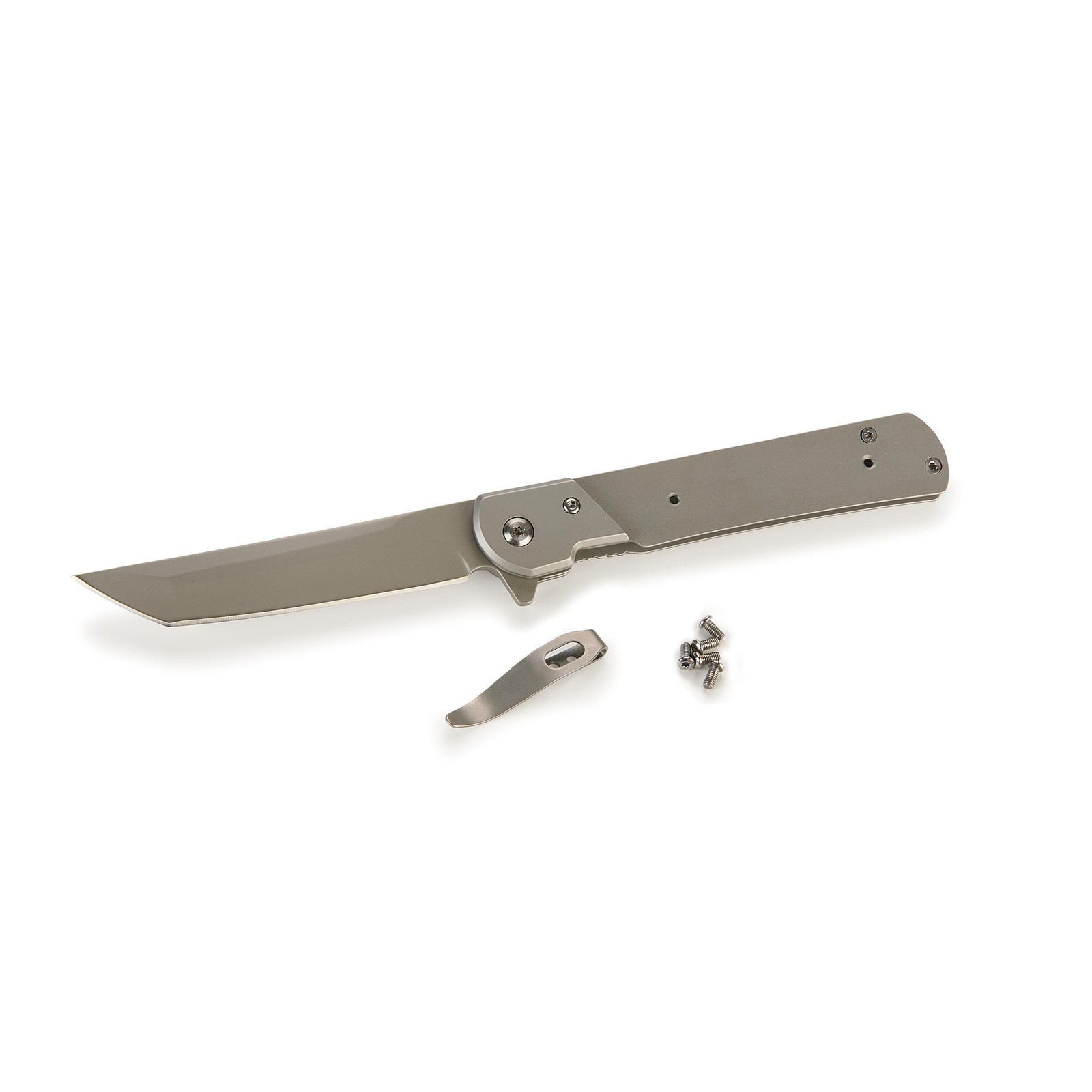 Sarge Tanto Liner Lock Folder Knife for Hunting & Fishing - 8\