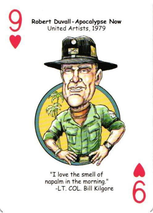 2006 Parody Productions, Hooray for Hollywood, Playing card, Robert Duvall