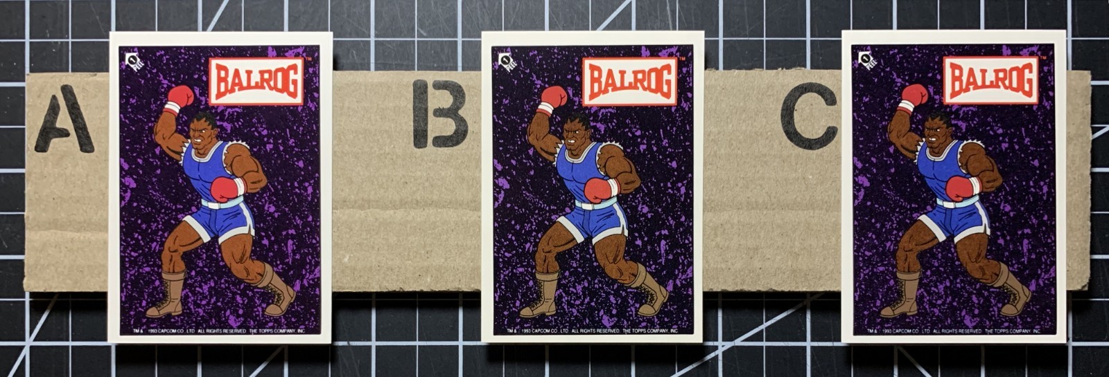 1993 Topps Street Fighter II - Sticker Card Singles - Pick Choose