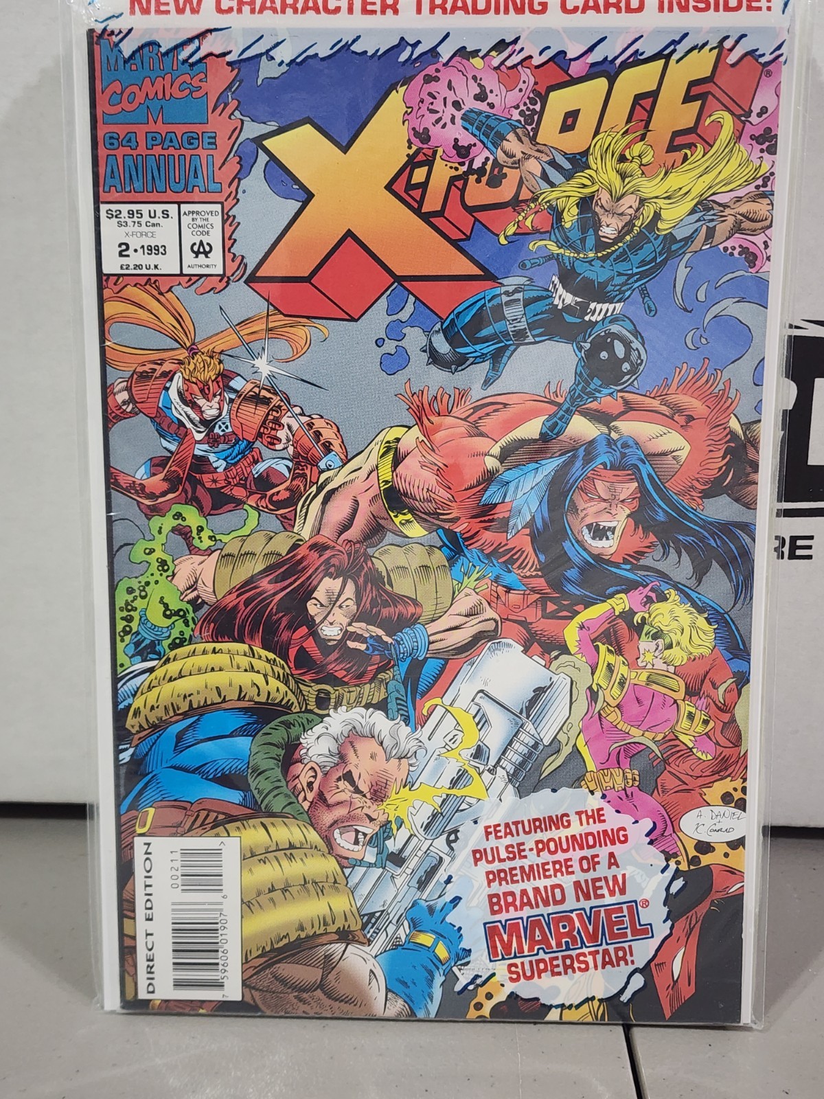 X-Force Annual #2 Sealed Polybag With Card