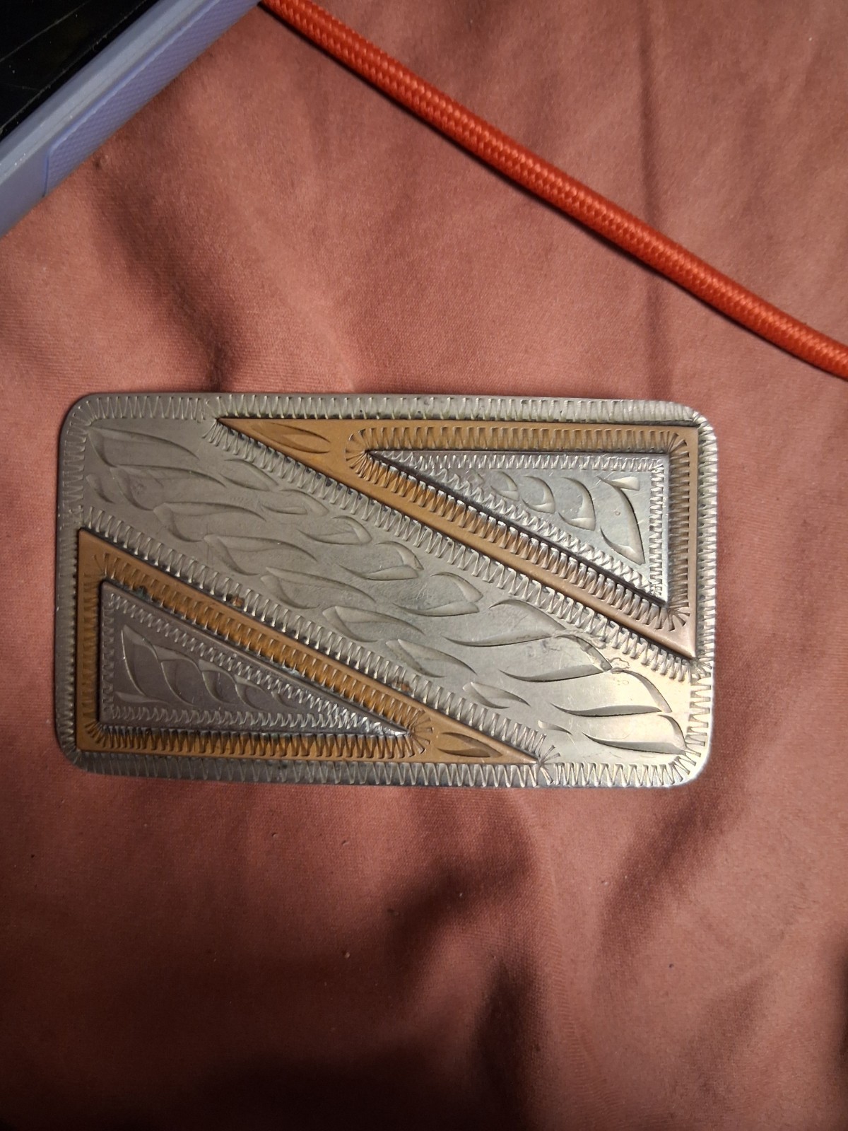 Western Flair Colorado Springs Vintage Belt Buckle