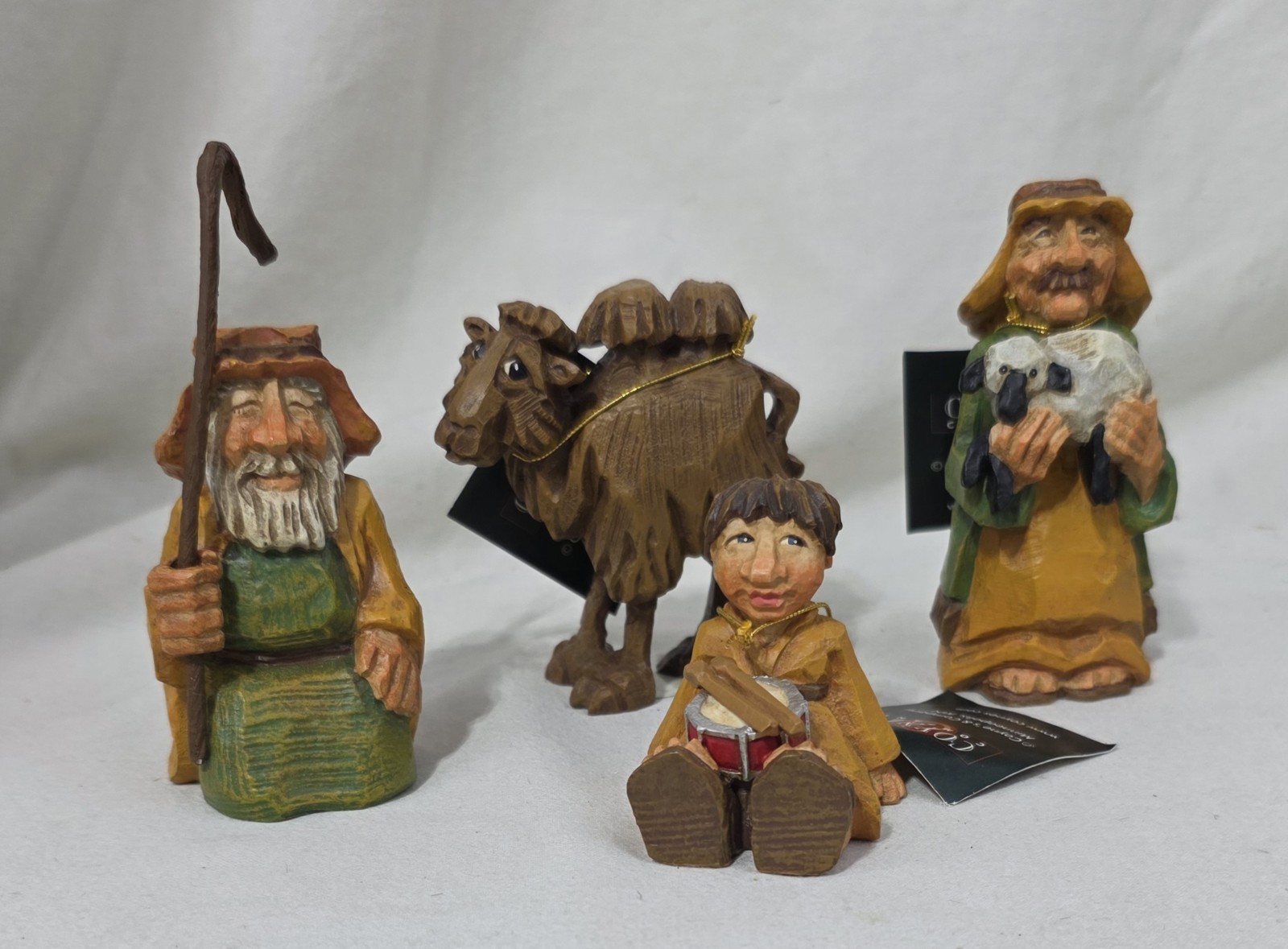 Rare David Frykman Christmas Collection *FOLLOW THE STAR* Set of 4 - DF 2079