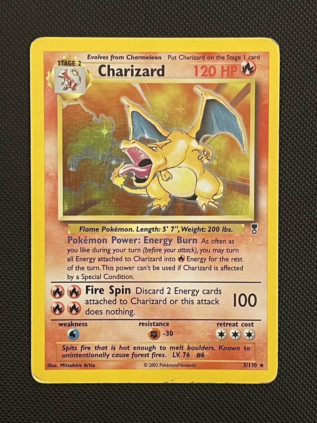 Pokémon TCG Charizard Legendary Collection 3/110 Holo Holo Rare
