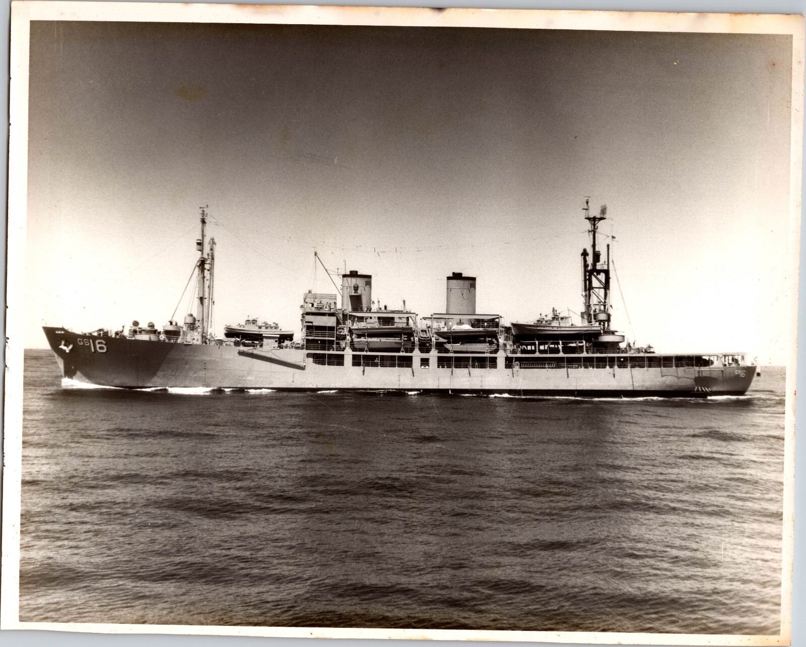 1960s USS Maury AGS-16 U.S. Navy War Ship Warship 8x10 Photograph Picture