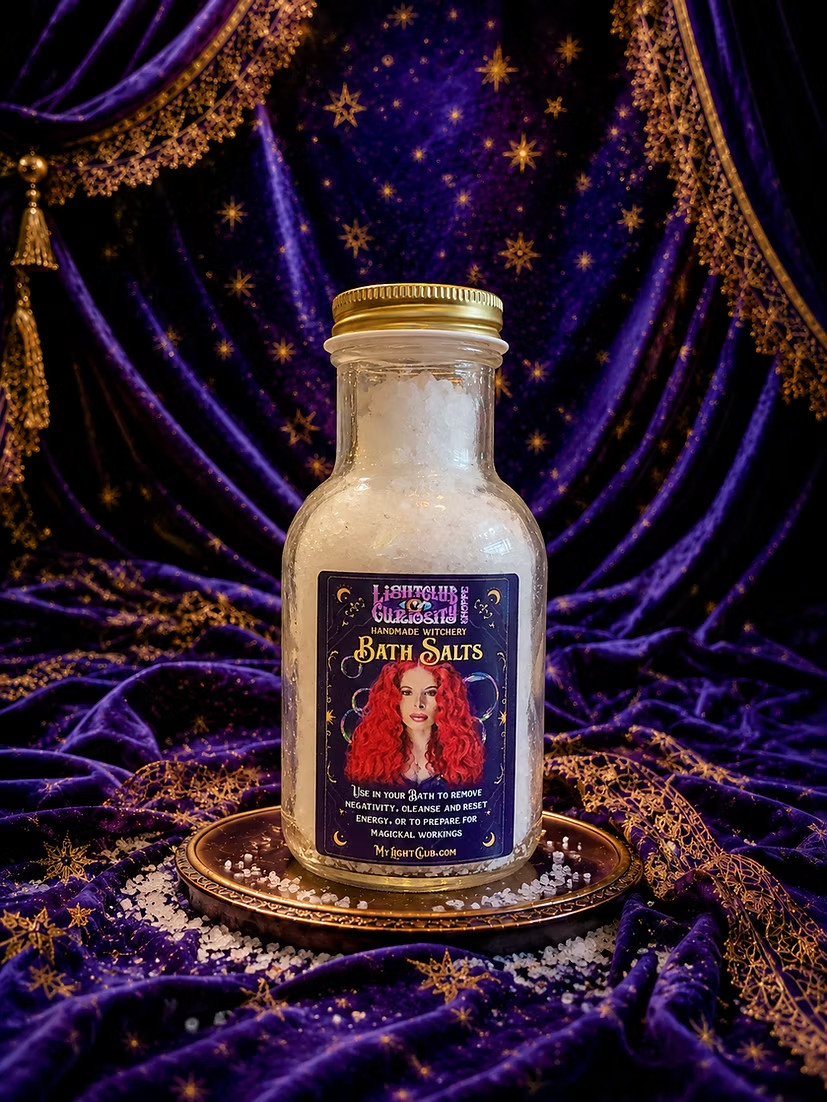 LightClub\'s BATH SALTS - HEALING - RELAXATION - RENEWAL - PERFECT