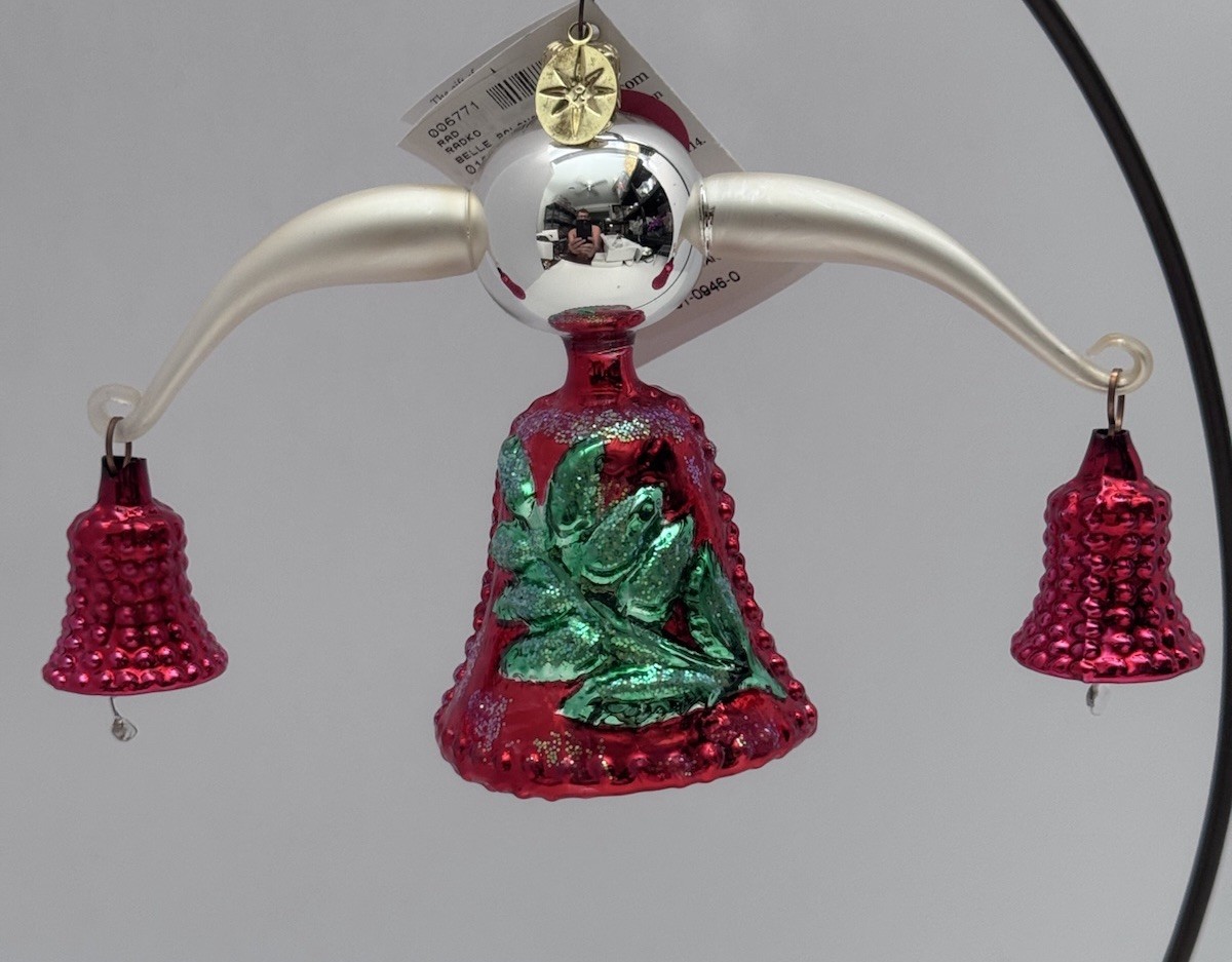 Christopher Radko Belle Balance Christmas Ornament 01-0946-0 Rare