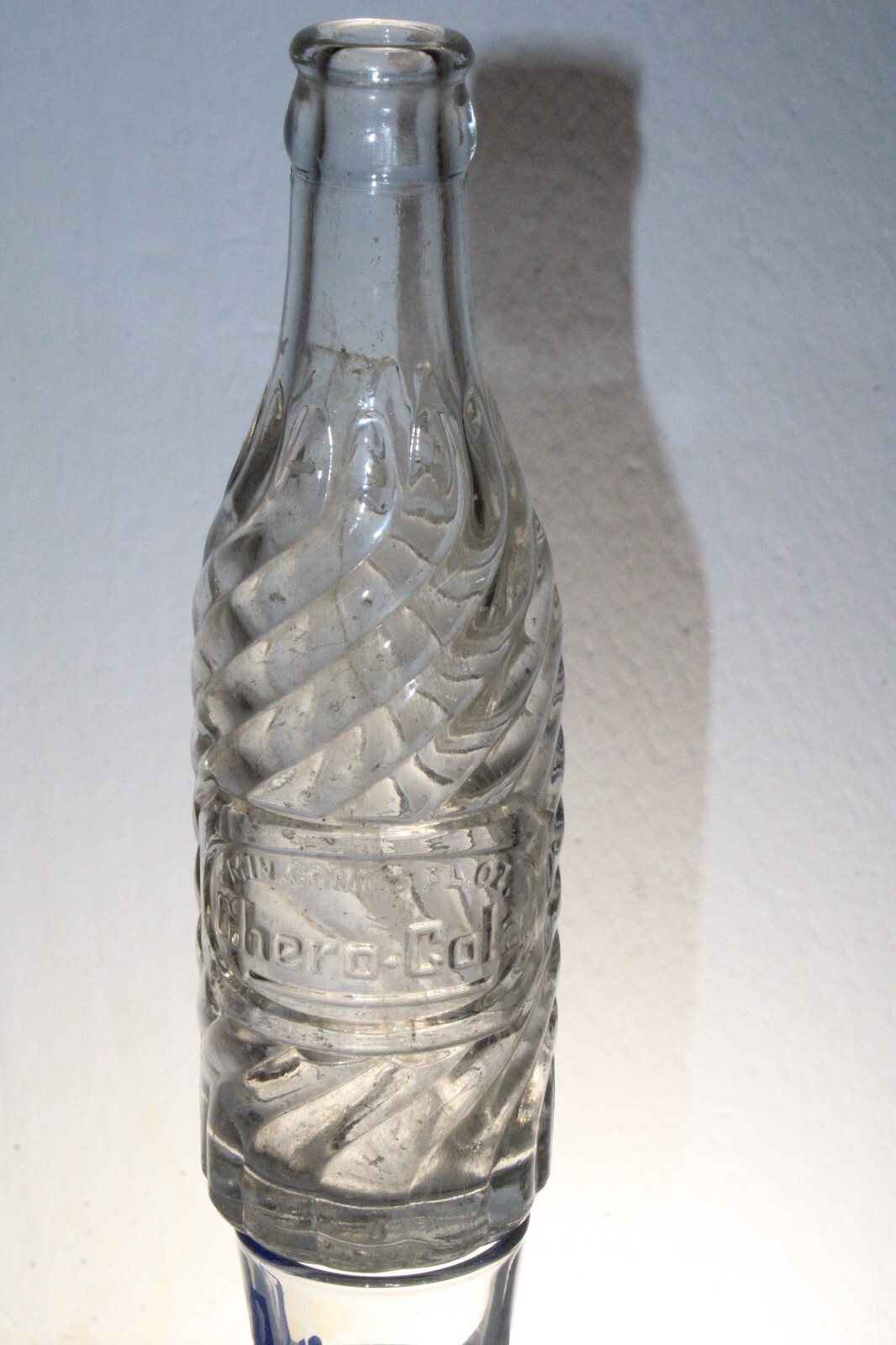 FRANKFORT IND CHERO COLA SODA BOTTLE SWIRL RARE