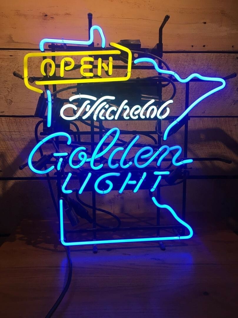 New Michelob Golden Light Open Neon Light Sign 24\