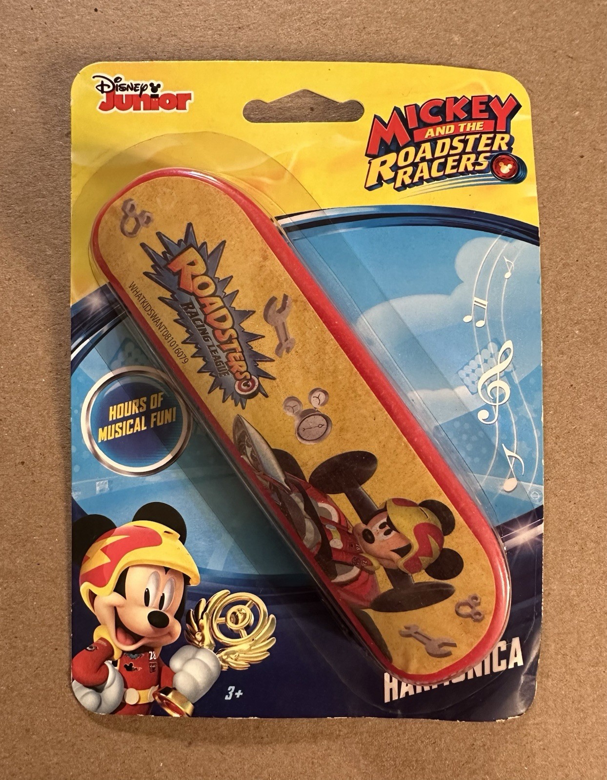 Disney Junior Mickey And The Roadster Racers Children’s Toy Harmonica