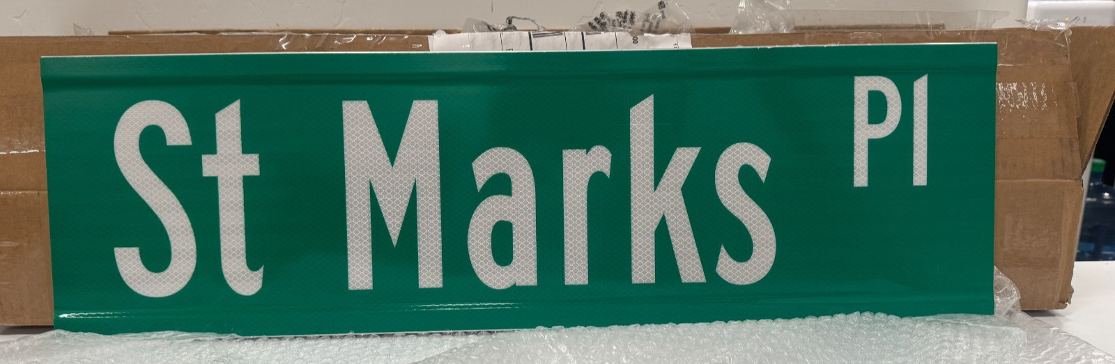 NYC Dot - St. Marks Place Sign GENUINE DOT /50 Ships Same Bus Day - In Stock