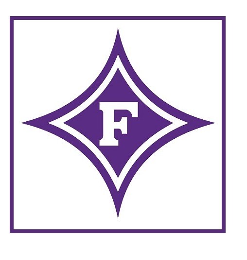 C88 Furman Paladins College Team Logo Refrigerator Magnet