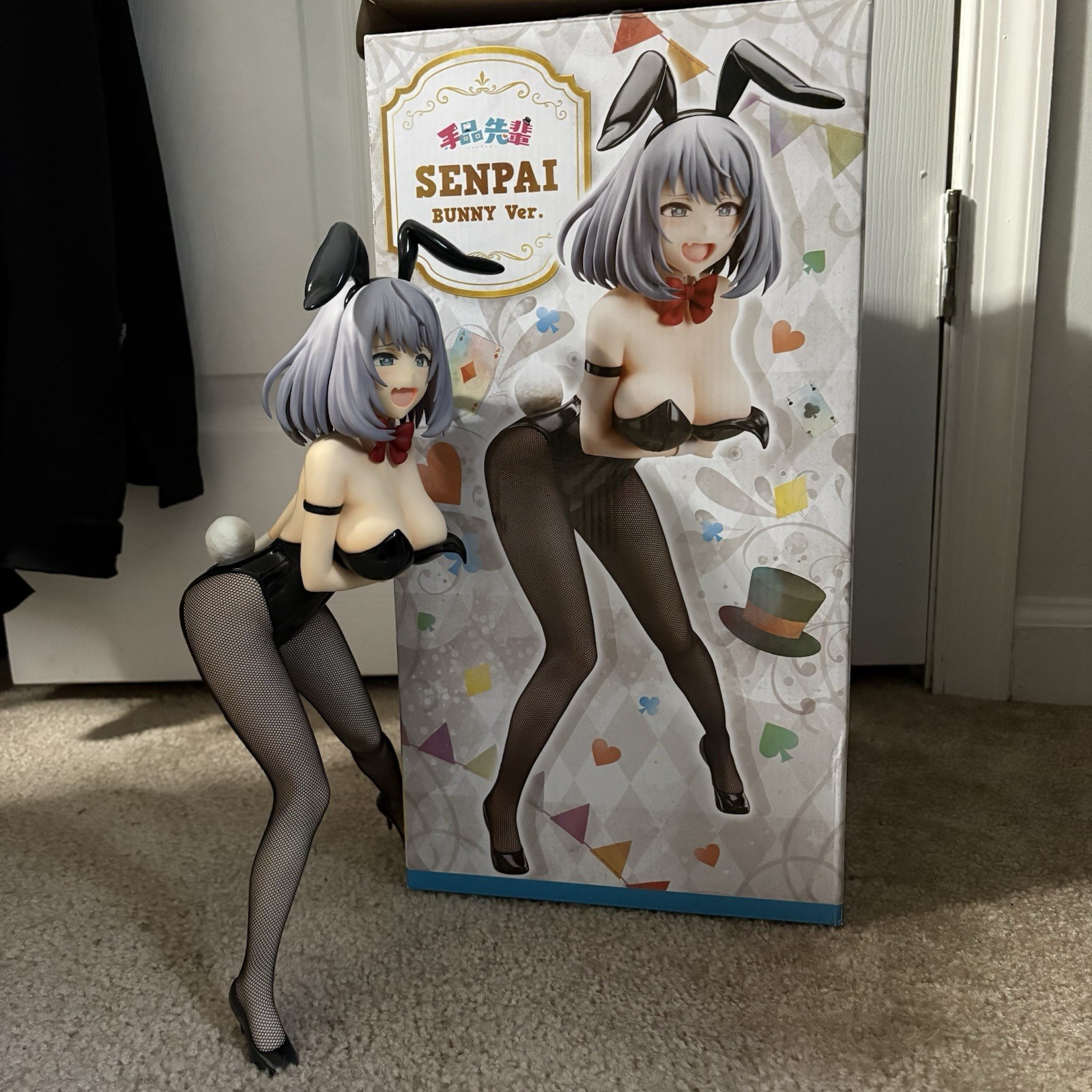 Magical Sempai/Senpai FREEing B-Style 1/4th Tejina Senpai Bunny Ver. W/ Poster