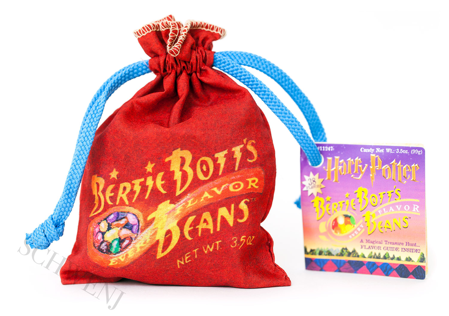 Empty Harry Potter Bertie Botts Every Flavor Beans Bag - Red - Bertie Bott\'s